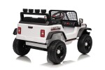Mamido Elektrické autíčko Speed Offroad bílé | 4x45W | EVA kola | 12V 7Ah | EKO kůže