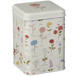 Ib Laursen Plechová dóza s víkem Grand Ma's Garden, béžová barva