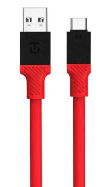Tactical 57983117386 USB-A/USB-C, 1m, červený