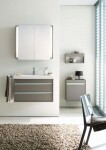 DURAVIT - Ketho Umyvadlová skříňka 48x80x46 cm, 2 zásuvky, lesklá bílá KT664702222