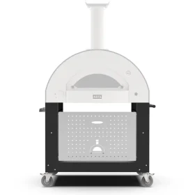 Alfa Forni Pojízdná základna pro pec Classico 4 černá / nerez (BF-4P-NER)