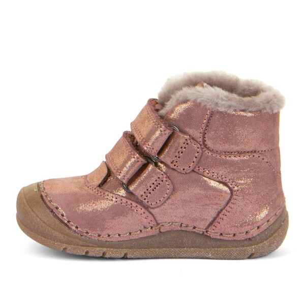Dívčí zimní boty Flexible PAIX UP WINTER Pink Gold, Froddo, G2110143-13, růžová - 24