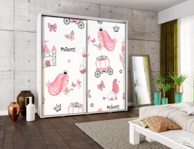 FRONTI Šatní skříň PENELOPA 205 Princezna 6974