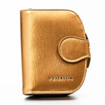 Luxusní dámská kožená peněženka Peterson Atheia, zlatá