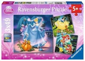 Ravensburger Disney: Sněhurka, Popelka a Mořská panna