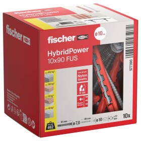 Fischer 577390 HybridPower sada hmoždinek 90 mm 10 ks