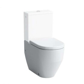 Laufen - Pro Stojící WC kombi mísa, 65x36 cm, zadní/spodní odpad, bílá H8259520000001