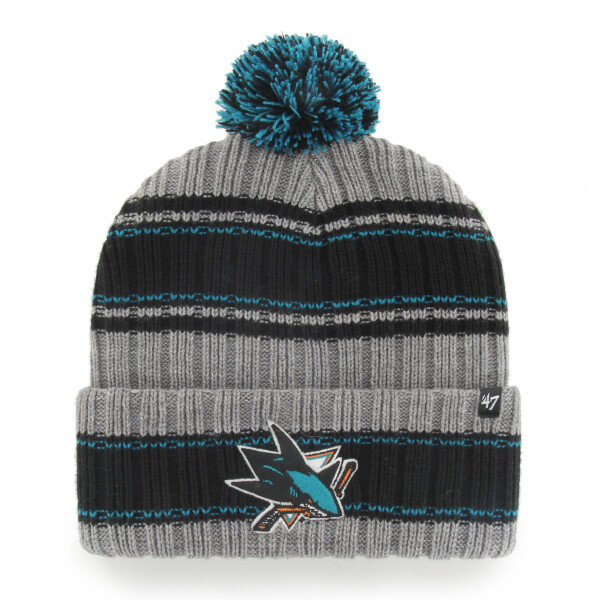 47 Brand Pánská zimní čepice San Jose Sharks Rexford ’47 CUFF KNIT