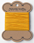 Polyesterová šňůra - žlutá - ∅ 0,8 mm Množství: 250 m