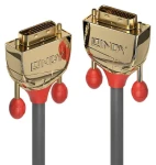 Lindy DVI-D Dual Link Gold Line 0,5 m / Kabel / DVI-D - DVI-D / šedý (36200)