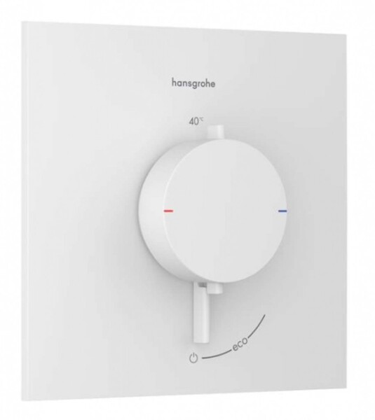 HANSGROHE - Ecostat Comfort E Termostatická baterie pod omítku, matná bílá 33710700