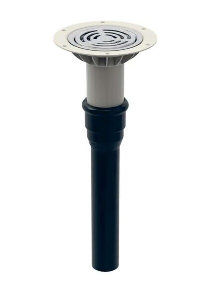 GEBERIT - Podlahová vpusť, s mřížkou, nerez 154.058.00.1
