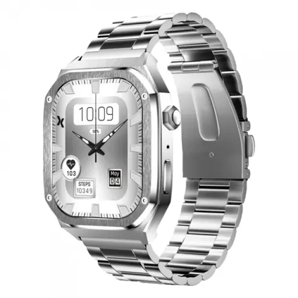FW65 Iron S stříbrná / Chytré hodinky (MAXCOMFW65SILVER)