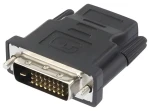 Logo černá / Redukce / DVI (24+1) samec - HDMI samice / Full HD 1080p (29366)
