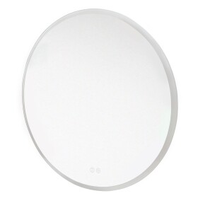 Mereo Zrcadlo kulaté pr. 70 cm, LED osvětlení a odmlžování, okraj pískovaný CN166