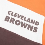 Mitchell & Ness Pánská mikina Cleveland Browns NFL Color Blocked Fleece Hoodie Velikost: S