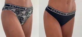 Dámské kalhotky Emporio Armani 163334 2F219 2 KUSY