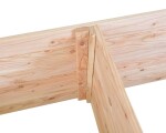 ROJA záhon vyvýšený PREMIUM MODŘÍN 160x70x50cm dřevěný
