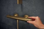 HANSGROHE - Ecostat Fine Termostatická sprchová baterie, kartáčovaný bronz 13324140
