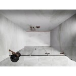 MEXEN/S - Lunar-F skládací sprchové dveře pravé 110, transparent, růžové zlato 836S-110-050-60-00-P