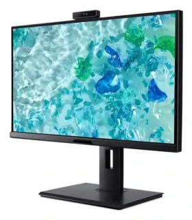 23,8" Acer Vero B8 B248YEbemiqprcuzx černá / Monitor / IPS / 1920x1080 / 100Hz / HDMI+DP / Webkamera (UM.QB8EE.E01)