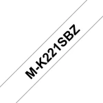 Brother MK221SBZ bílá/černá / Páska do tiskárny štítků / 9 mm / 4 m (MK221SBZ)