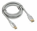 SilverStone SST-CPH01S kabel HDMI M/M 2.0b 1.8m stříbrná (SST-CPH01S-1800)