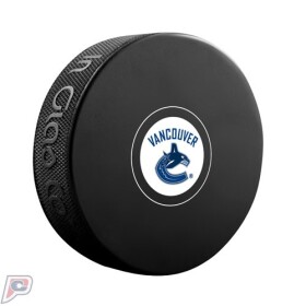 Inglasco / Sherwood Podpisový puk Vancouver Canucks NHL Autograph
