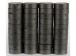 Magnety kulaté 15mm/40ks - šedé