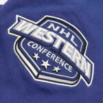 Mitchell & Ness Pánská mikina Edmonton Oilers NHL Heritage Lace-Up Jersey Crew Velikost: S