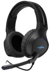 URage gamingový headset SoundZ 400 černá / Herní sluchátka s mikrofonem / USB / 2.2 m (186010)