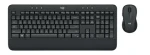 Logitech MK545 Advanced DE černá / bezdrátová sada klávesnice a myši / USB nanopřijímač (920-008889)