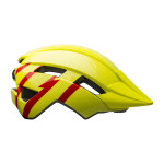 Juniorská cyklistická helma BELL Sidetrack II Youth hi-viz/red