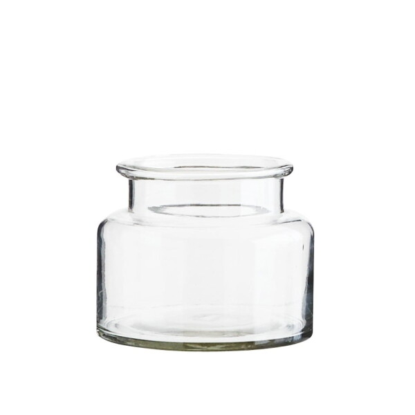 MADAM STOLTZ Skleněná váza Simply Clear, čirá barva, sklo