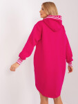 Fuchsiová mikina S/M