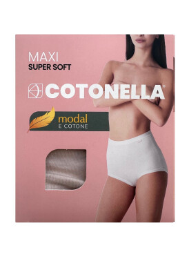 Kalhotky Cotonella ADD08 Maxi Modal 4XL-6XL nero 5XL