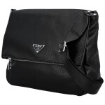 Stylová dámská koženková crossbody kabelka Katerina, černá