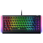 Razer BlackWidow V4 75% černá / Herní klávesnice / mechanická / Razer orange / RGB / USB-C / US Layout (RZ03-05000100-R3M1)