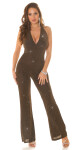 Sexy Koucla Musthave Neckholder glitter Overall barva velikost Einheitsgroesse