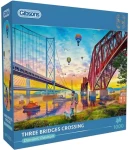 GIBSONS Puzzle Tři mosty nad řekou