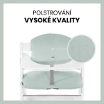 Hauck Polstrování Select na židličky Alpha+,Beta+ a Arketa, Muslin, Mint (HK667453)