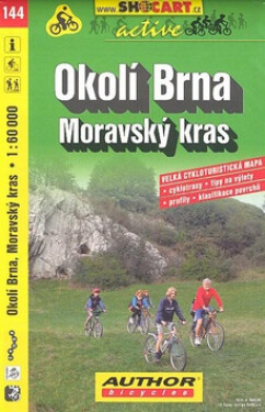 Okolí Brna, Moravský kras 1:60 000