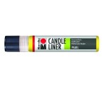 Marabu Candle Liner na svíčky - žlutý 25 ml