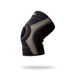 Neoprenová bandáž na koleno - GymBeam (S, multicolor) (36244-1-black - grey-uni)