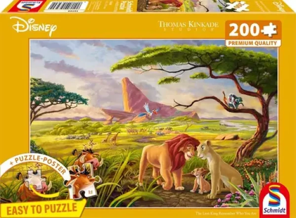 SCHMIDT Puzzle Lví král: Nezapomeň, kdo jsi