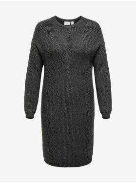 Šedé dámské svetrové šaty ONLY CARMAKOMA Ribi