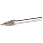 PFERD 21214183 frézovací kolík tvrdokov Špičatý kužel Délka 41 mm Vnější Ø 3 mm Pracovní délka 11 mm Ø hřídele 3 mm 1 ks