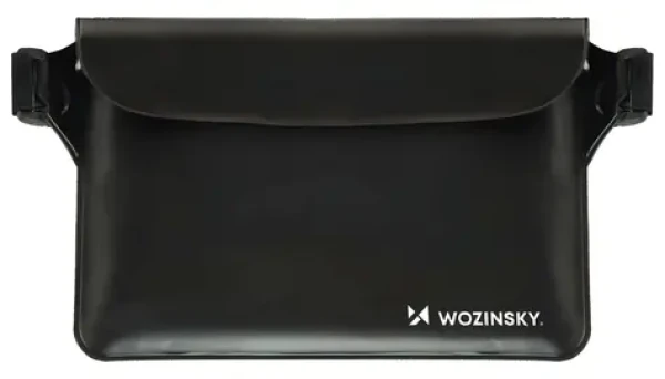 Wozinsky WWS-01 černá / Voděodolná ledvinka / PVC