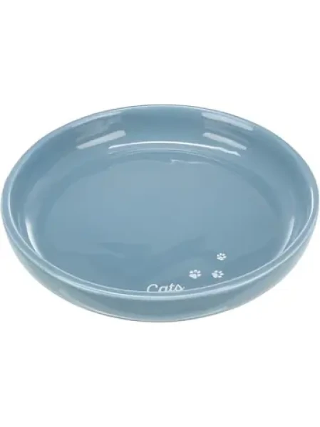 TRIXIE Ergonomická keramická miska XXL mělká / Miska pro kočky / 0,35 l / O 18 cm (109946)