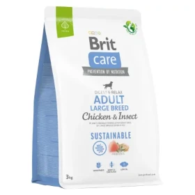 Brit Care Sustainable Adult Large Breed Chicken & Insect 3 kg